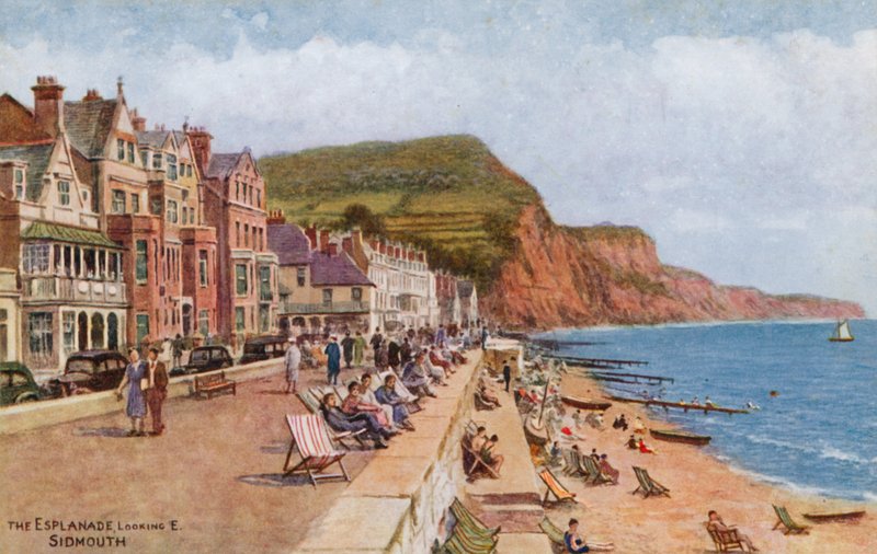 Esplanaden, ser E, Sidmouth av Alfred Robert Quinton