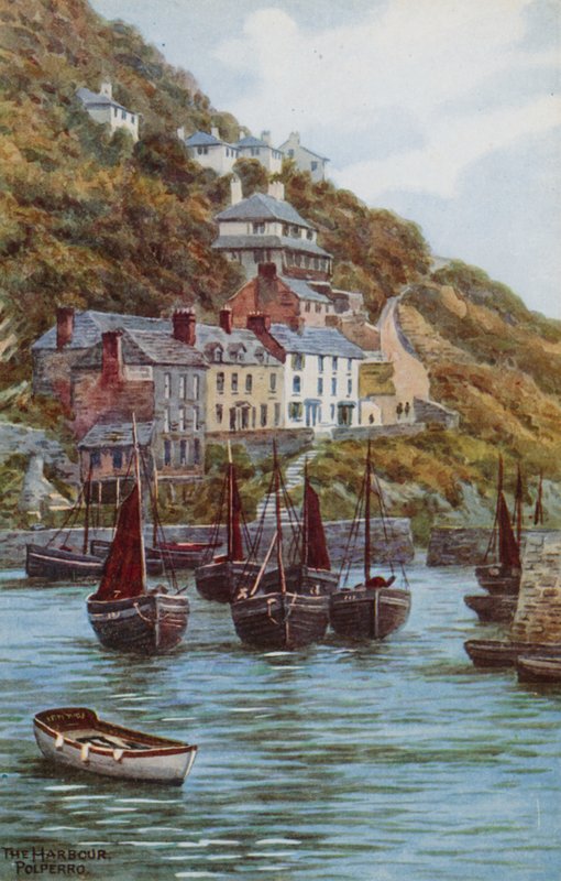 Hamnen, Polperro av Alfred Robert Quinton