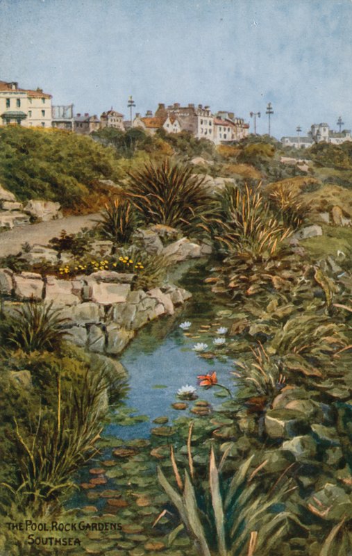 Poolen, Rock Gardens, Southsea av Alfred Robert Quinton