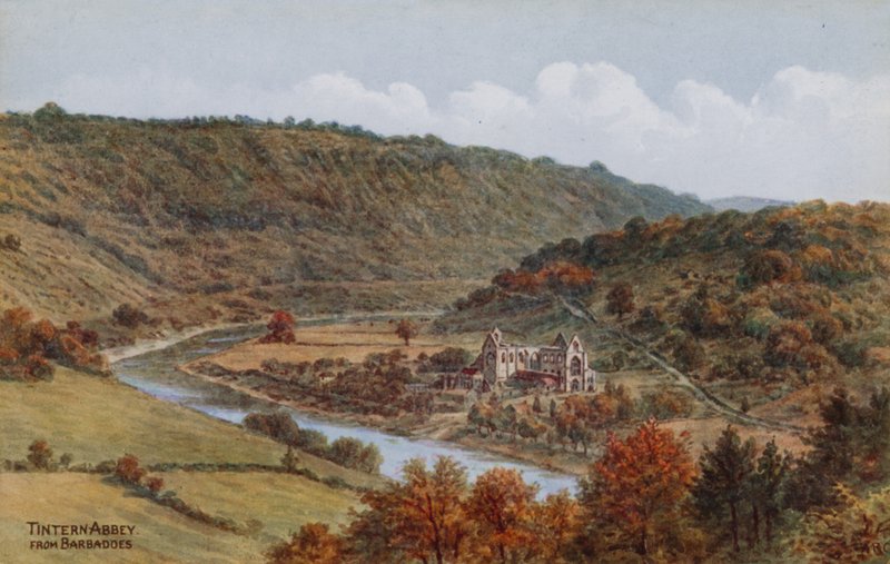 Tintern Abbey, från Barbados av Alfred Robert Quinton