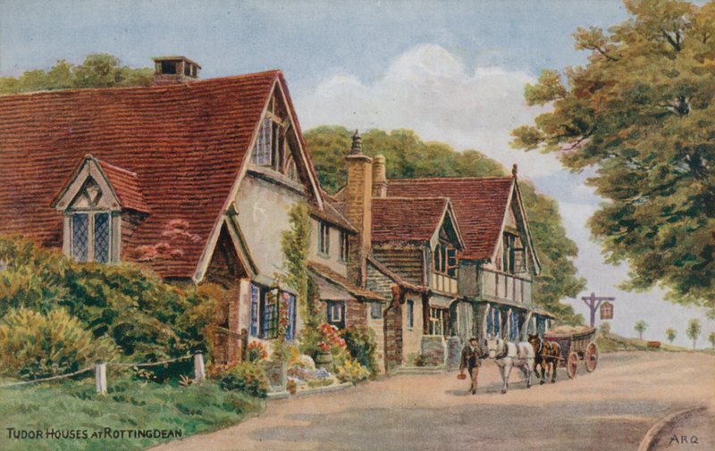 Tudorhus vid Rottingdean av Alfred Robert Quinton