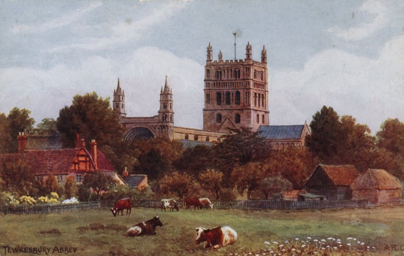 Tewkesbury Abbey av Alfred Robert Quinton