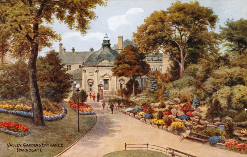 Valley Gardens Entrance, Harrogate av Alfred Robert Quinton