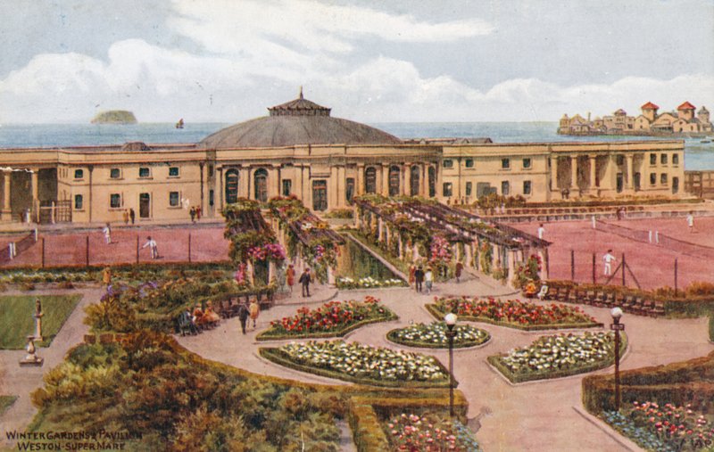 Winter Gardens and Pavilion, Weston-Super-Mare av Alfred Robert Quinton