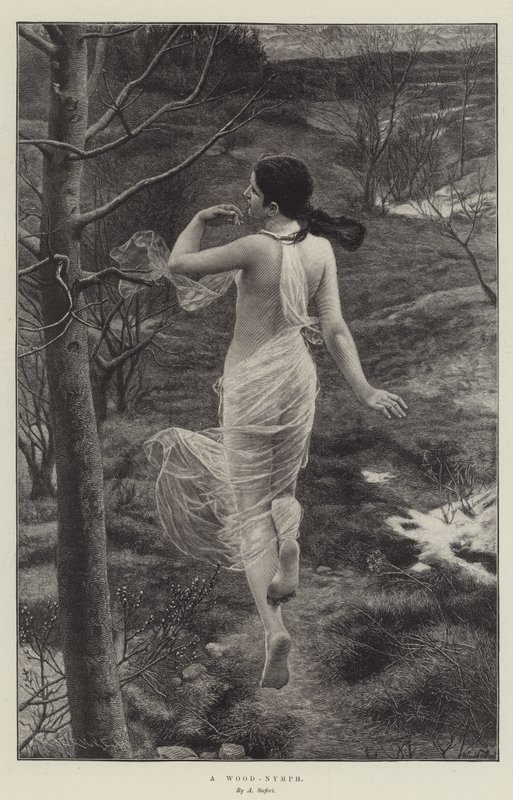 En tränymf av Alfred Seifert