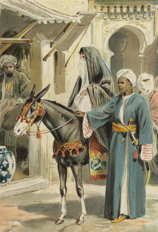 Arabian Nights: Historien om Aboulhassan och Schemselnihar av Alfred W. Cooper