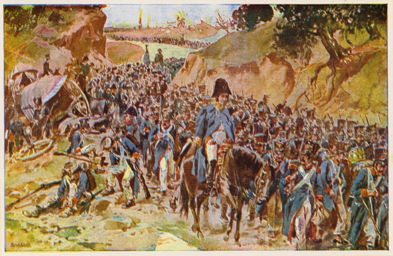 Fransk invasion av Portugal av Alfredo Roque Gameiro