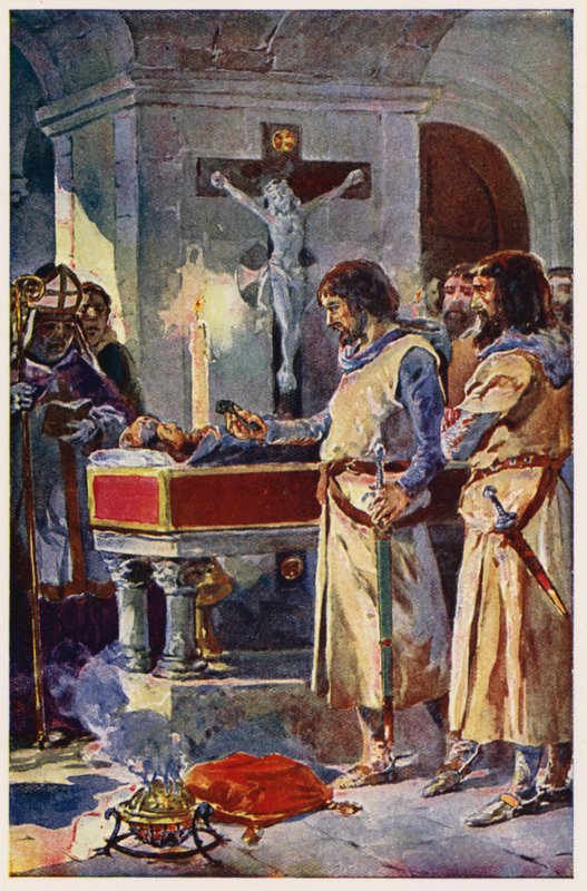 Martim de Freitas i Toledo (färglitografi) av Alfredo Roque Gameiro