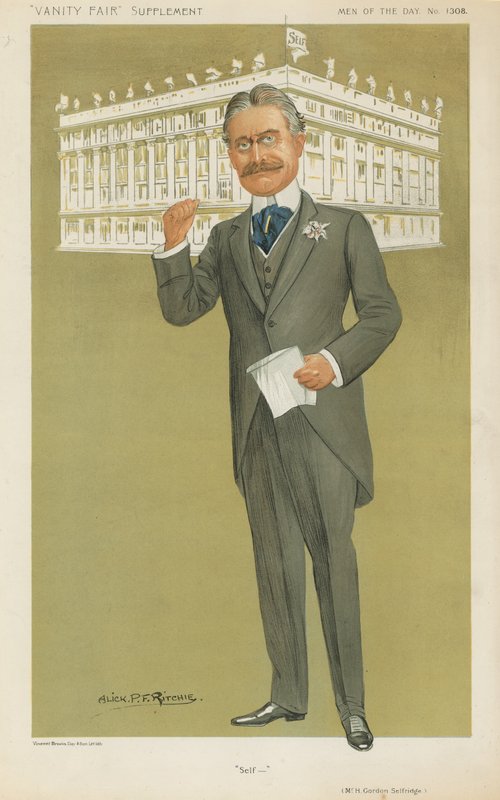 Harry Gordon Selfridge av Alick P. F. Ritchie