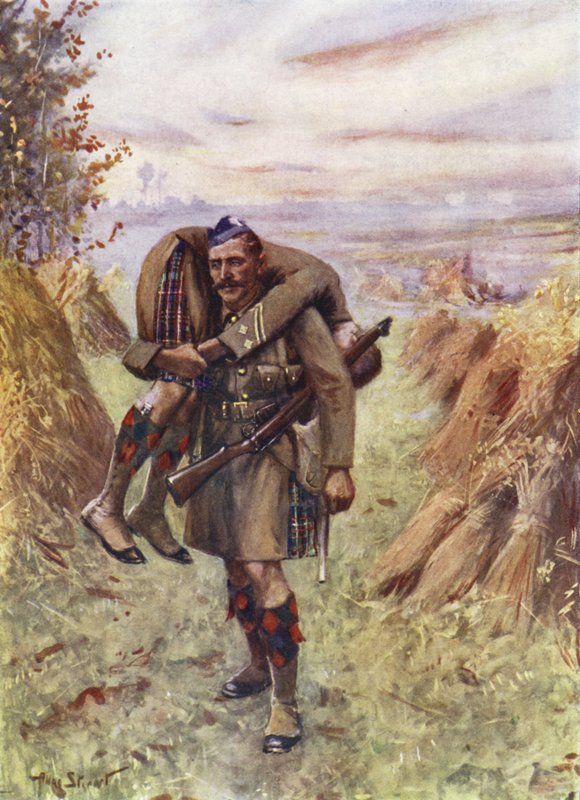 Menig Ross Tollerton vann Victoria Cross av Allan (after) Stewart
