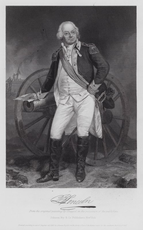 Benjamin Lincoln (gravyr) av Alonzo (after) Chappel
