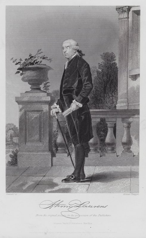 Henry Laurens (gravyr) av Alonzo (after) Chappel