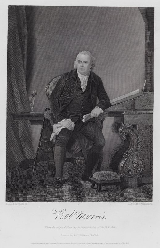 Robert Morris (gravyr) av Alonzo (after) Chappel