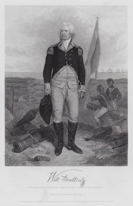 William Moultrie (gravyr) av Alonzo (after) Chappel