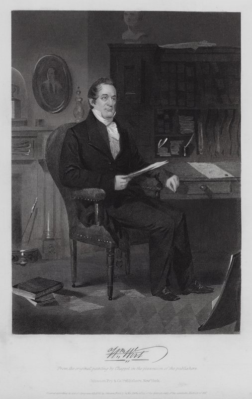 William Wirt (gravyr) av Alonzo (after) Chappel