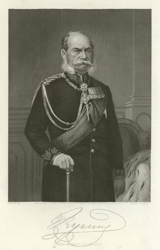 Kung Vilhelm av Preussen av Alonzo Chappel