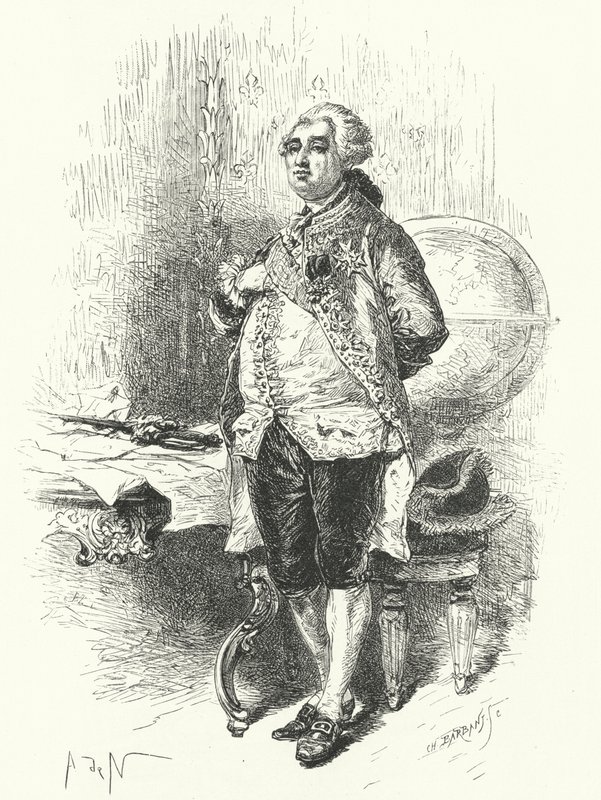 kung Ludvig XVI av Frankrike av Alphonse Marie de after Neuville