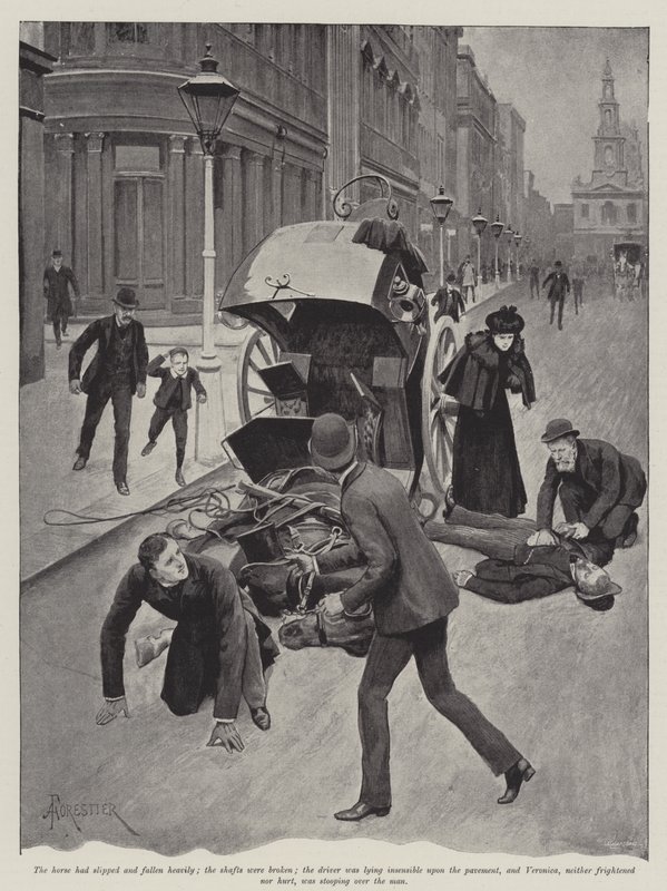 A Victim of Good Luck, av W E Norris av Amedee Forestier