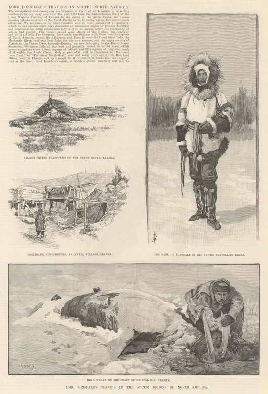 Lord Lonsdales resor i det arktiska Nordamerika av Amedee Forestier