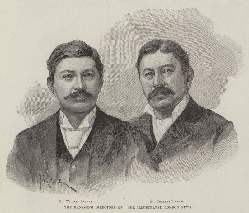 Verkställande direktör för The Illustrated London News av Amedee Forestier