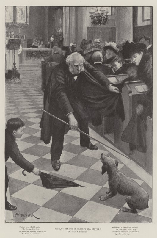 Utan förmån för prästerskapet, 1900-talet av Amedee Forestier