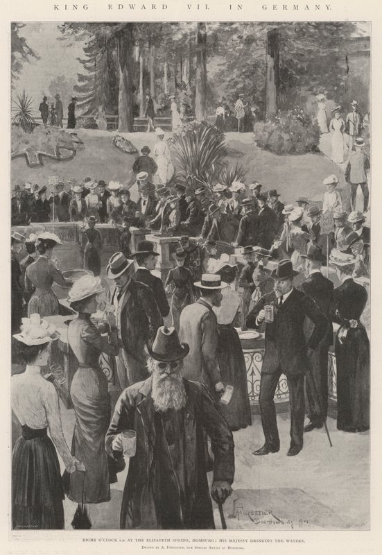kung Edward VII i Tyskland av Amedee Forestier