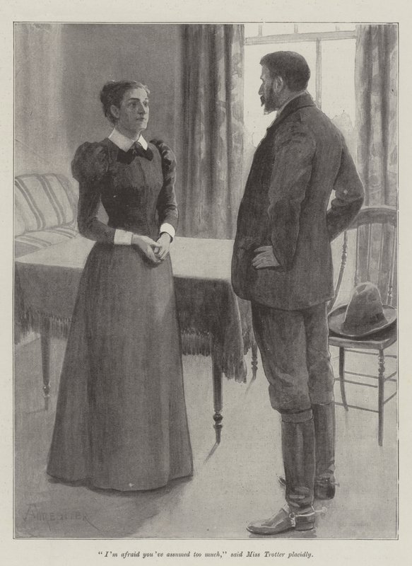 Mr Bilsons hushållerska, av Bret Harte av Amedee Forestier