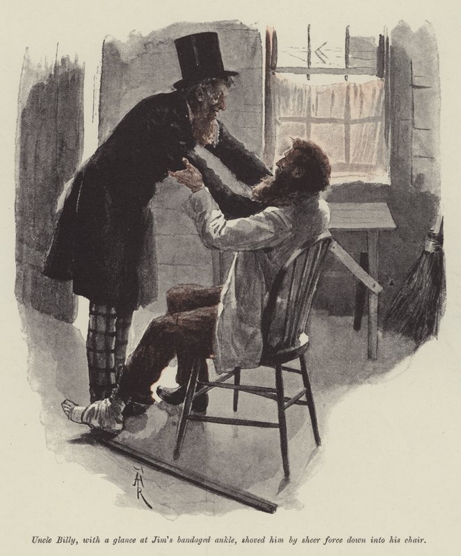 Farbror Jim och farbror Billy, av Bret Harte av Amedee Forestier