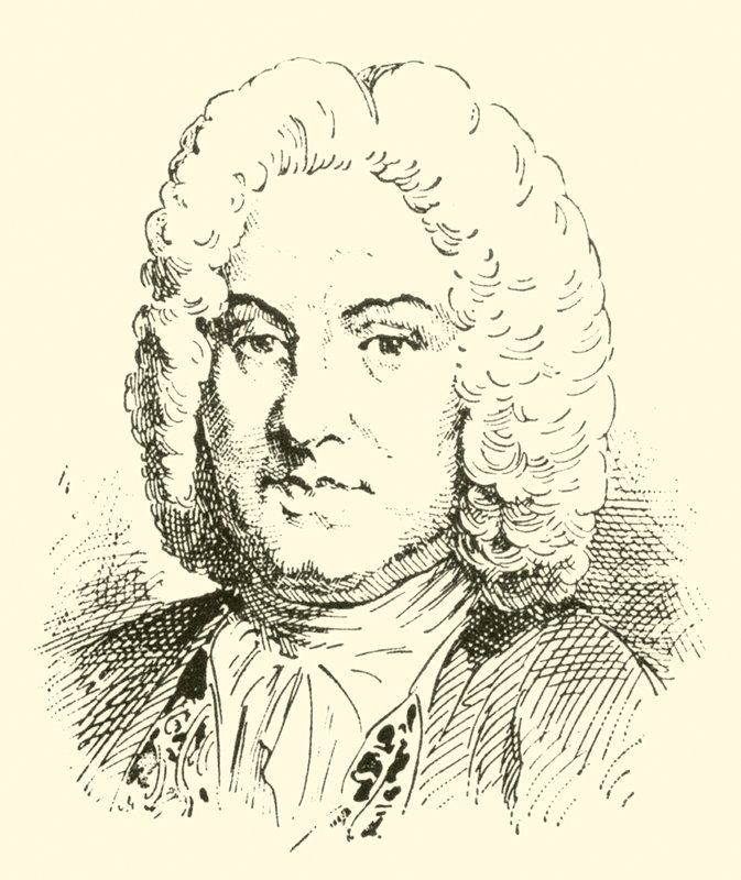Francois Couperin (med smeknamnet Le Grand), 1668-1733 av American School