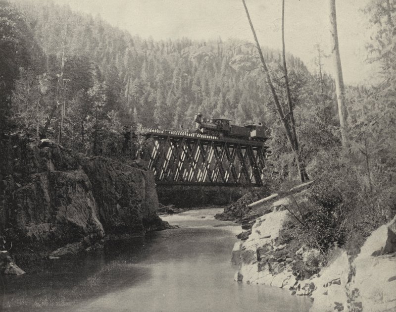 Bron i Animas Canyon, Colorado (s/v foto) av American Photographer (after)
