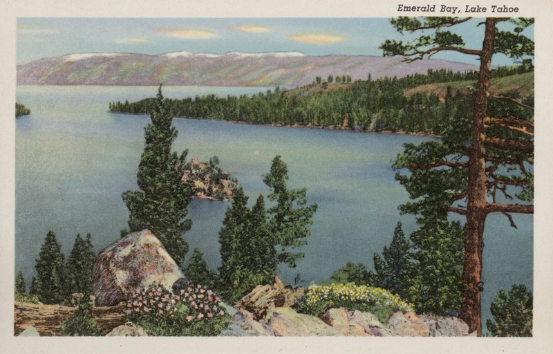 Kalifornien: Emerald Bay, Lake Tahoe (foto) av American Photographer (after)