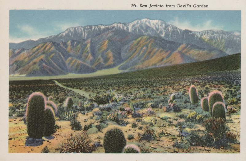 Kalifornien: Mount San Jacinto från Devil´s Garden (foto) av American Photographer (after)