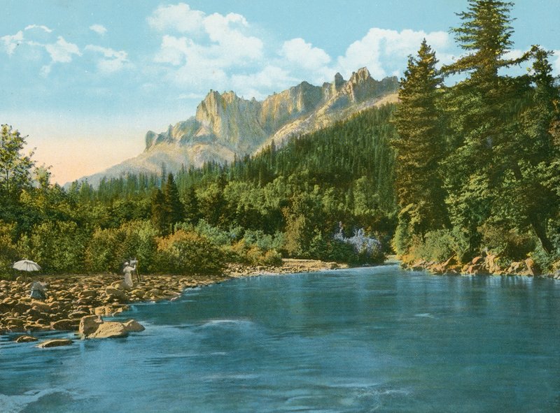 Castle Crags i Sacramento Canon (foto) av American Photographer (after)