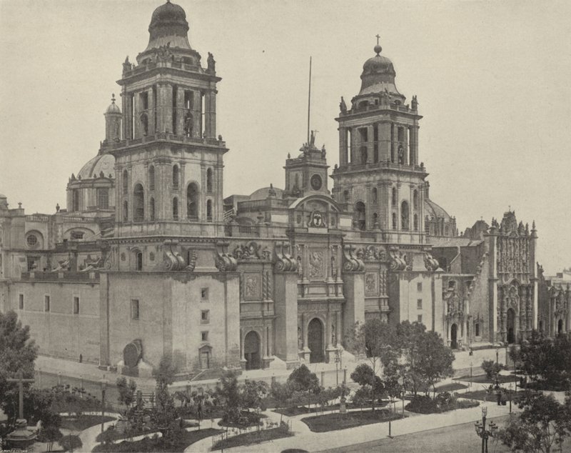 Cathedral at City of Mexico (s/v foto) av American Photographer (after)