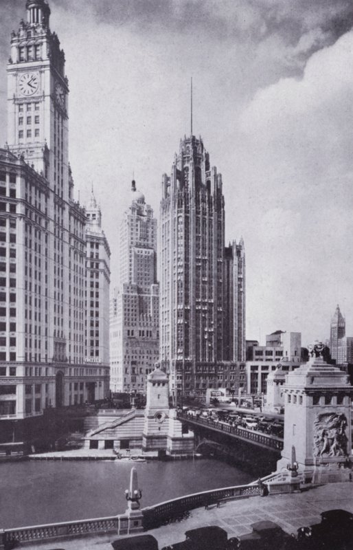 Chicago: Boulevard Link Bridge, Looking North (s/v foto) av American Photographer (after)