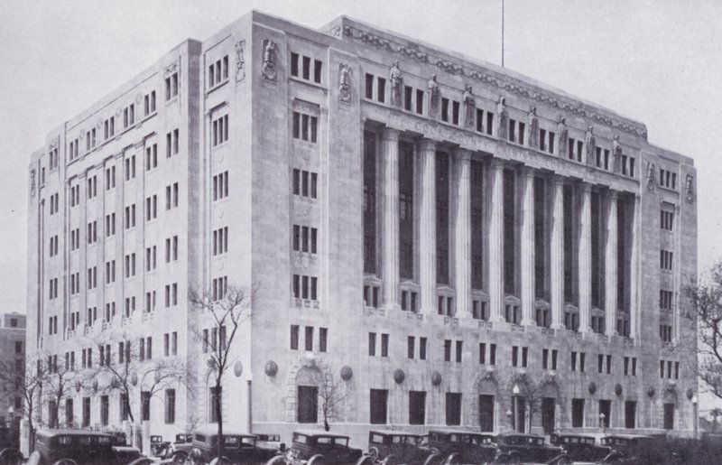 Chicago: Cook County Criminal Courthouse (s/v foto) av American Photographer (after)