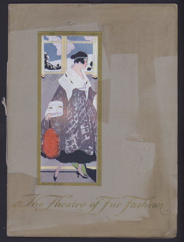 Omslag till The Theatre of Fur Fashion, c.1914. (s/v bild) av American Photographer (after)