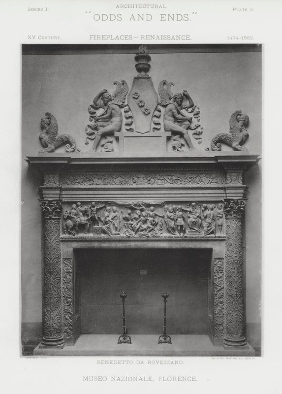 Öppen spis: Museo Nazionale, Florens (s/v foto) av American Photographer (after)