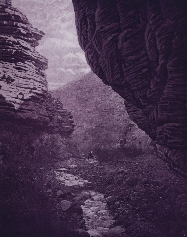 Grand Canyon of the Colorado, nära Temple of Set (s/v foto) av American Photographer (after)