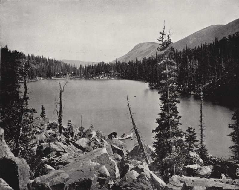 Green Lake, Colorado (s/v foto) av American Photographer (after)