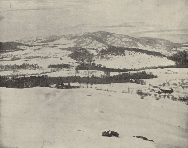Green Mountains of Vermont (s/v foto) av American Photographer (after)