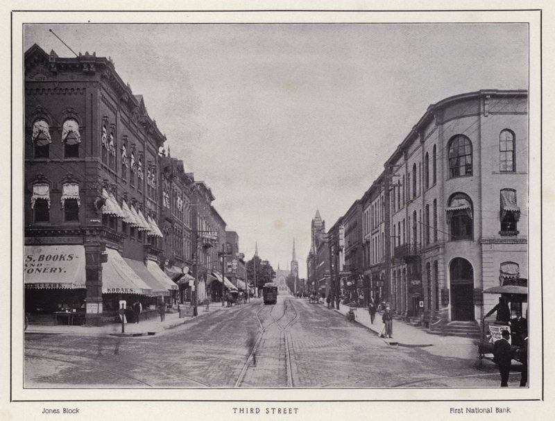 Jamestown, NY: Third Street (s/v foto) av American Photographer (after)