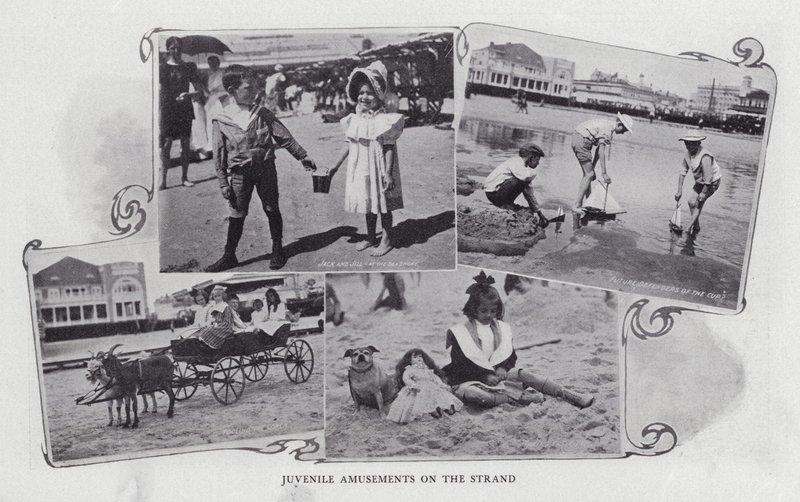 Juvenile Amusements on the Strand (s/v foto) av American Photographer (after)