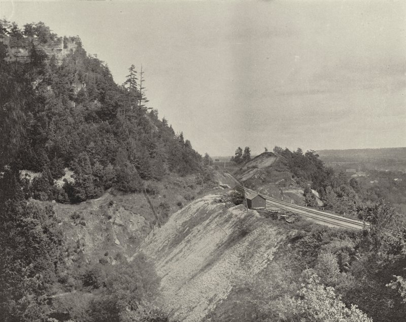 Lookout Mountain, nära Dundas, Ontario (s/v foto) av American Photographer (after)