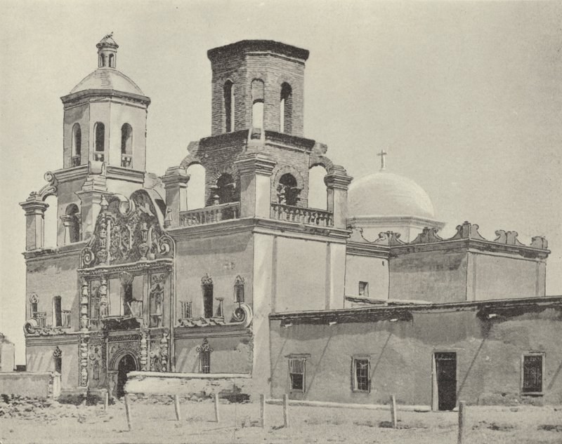 Mission San Xavier Del Bac, Arizona (s/v foto) av American Photographer (after)