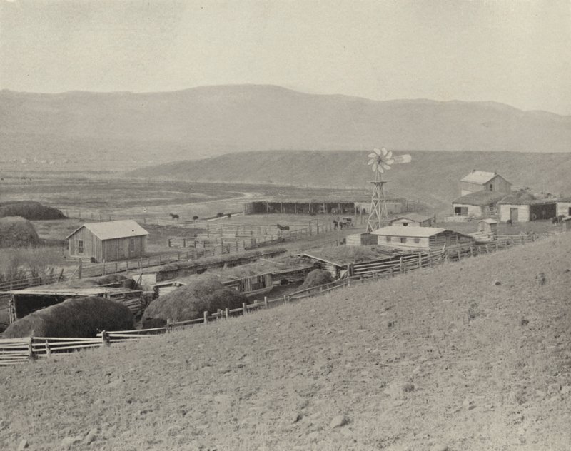Montana Horse Ranch (s/v foto) av American Photographer (after)