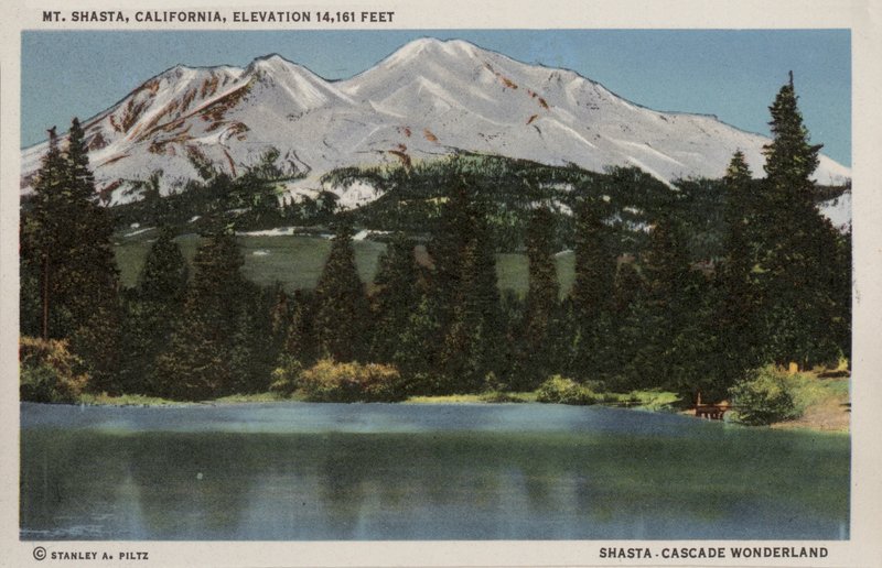 Mt Shasta, Kalifornien, Höjd 14 161 fot (foto) av American Photographer (after)
