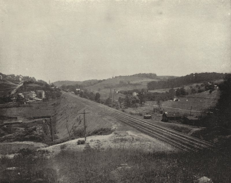 Natural Gas Wells, Grapeville, Pennsylvania (s/v foto) av American Photographer (after)