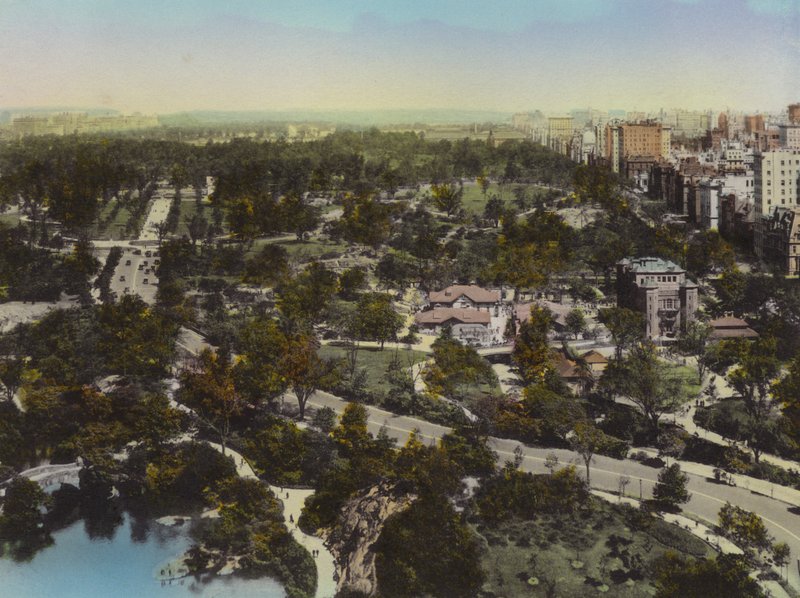 New York: Central Park; Gallerian och Zoo; Fifth Avenue (foto) av American Photographer (after)