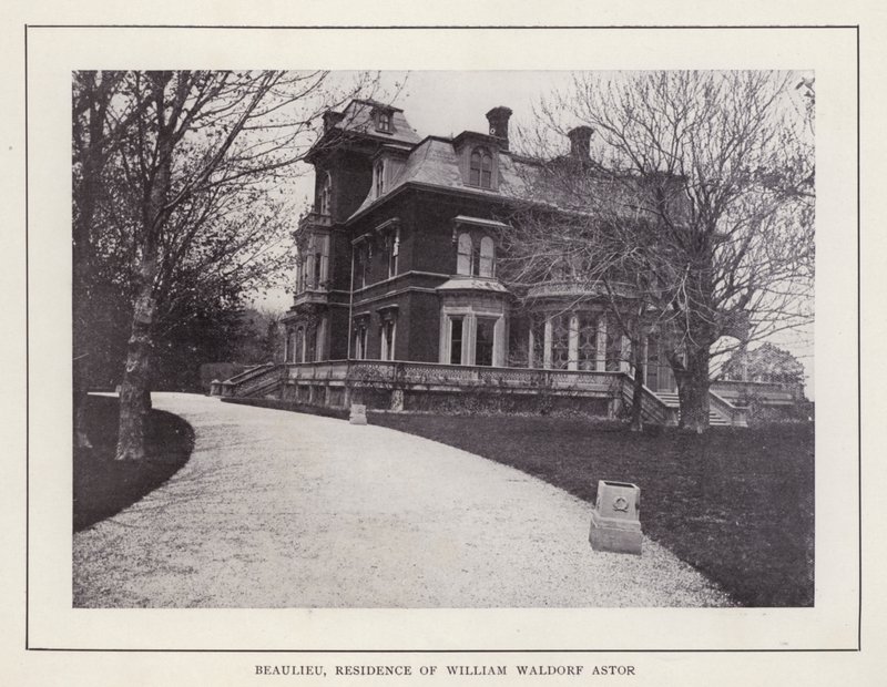 Newport, Rhode Island: Beaulieu, Residence of William Waldorf Astor (s/v foto) av American Photographer (after)